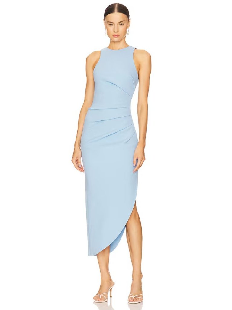 Misha X Revolve Ida Dress In Powder Blue